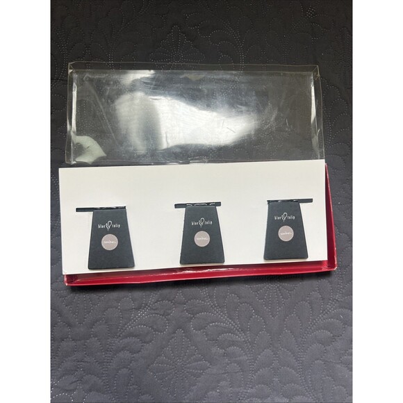 Blue Tulip 3pc LIVE LOVE LAUGH Leather Photo Frame Set 2 1/2”x1 1/2” Accent Gift - Picture 6 of 9